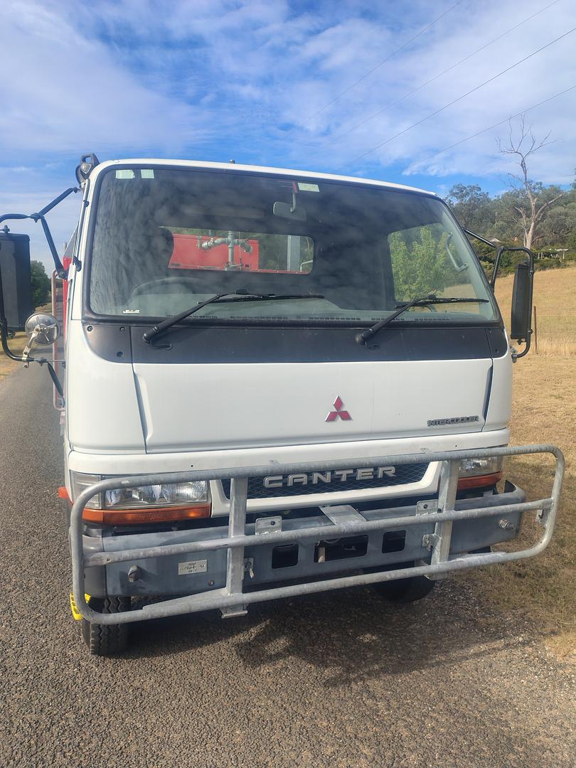 2007 MITSUBISHI FUSO CANTER 500/600 FG649 (4x4) MWB MANUAL FIRE TRUCK