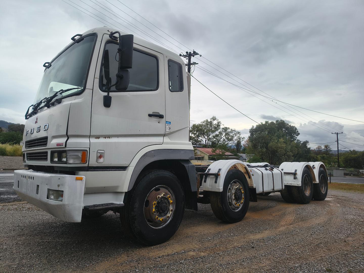 2007 MITSUBISHI FUSO FS FS 52J LWB 18 SP MANUAL C/CHAS