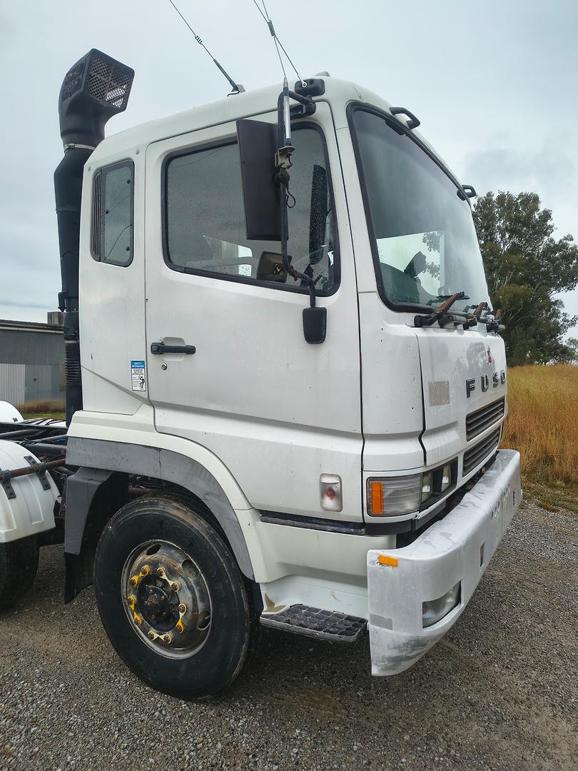 2007 MITSUBISHI FUSO FS FS 52J LWB 18 SP MANUAL C/CHAS