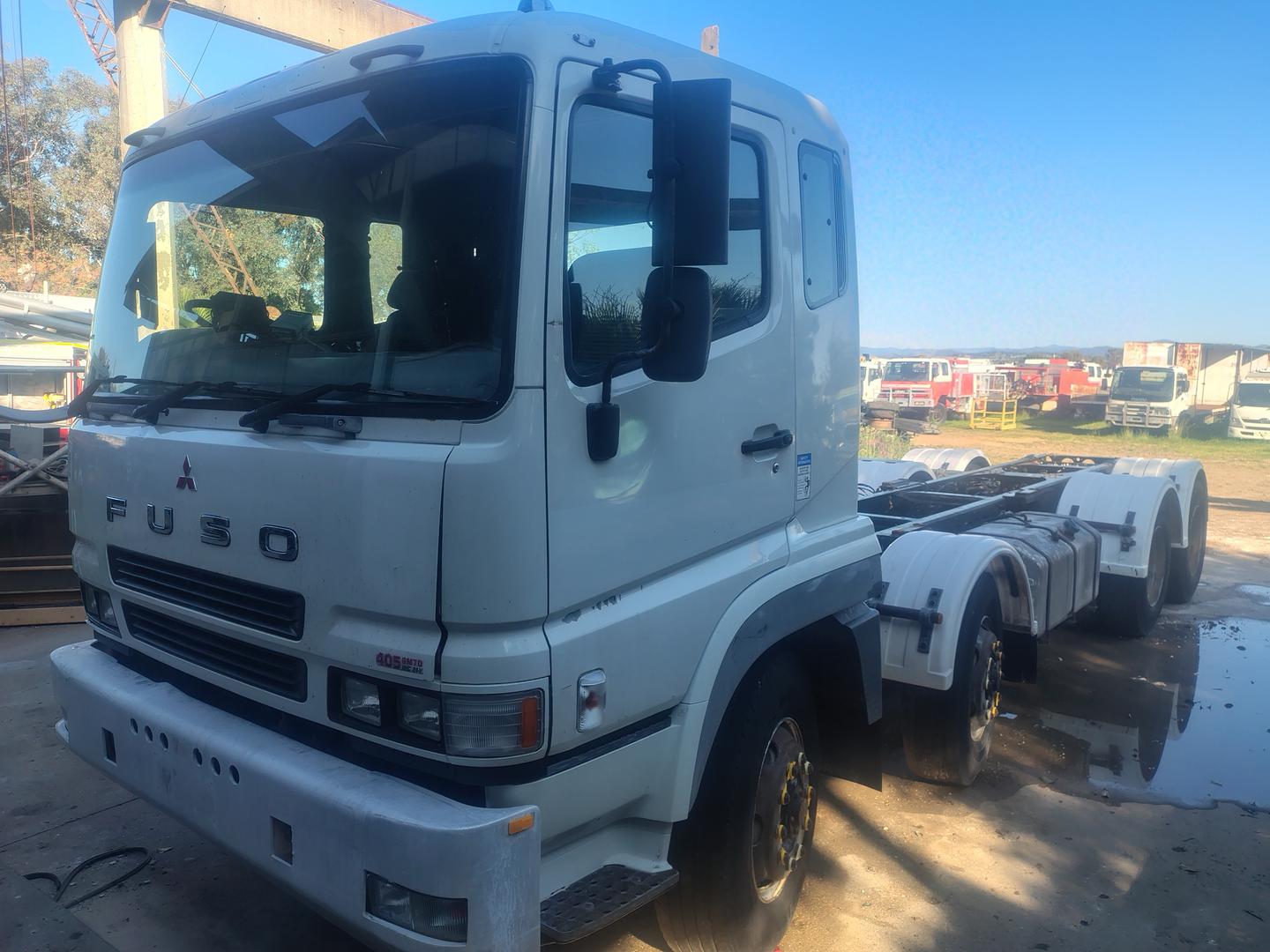 2007 MITSUBISHI FUSO FS FS 52J LWB 18 SP MANUAL C/CHAS