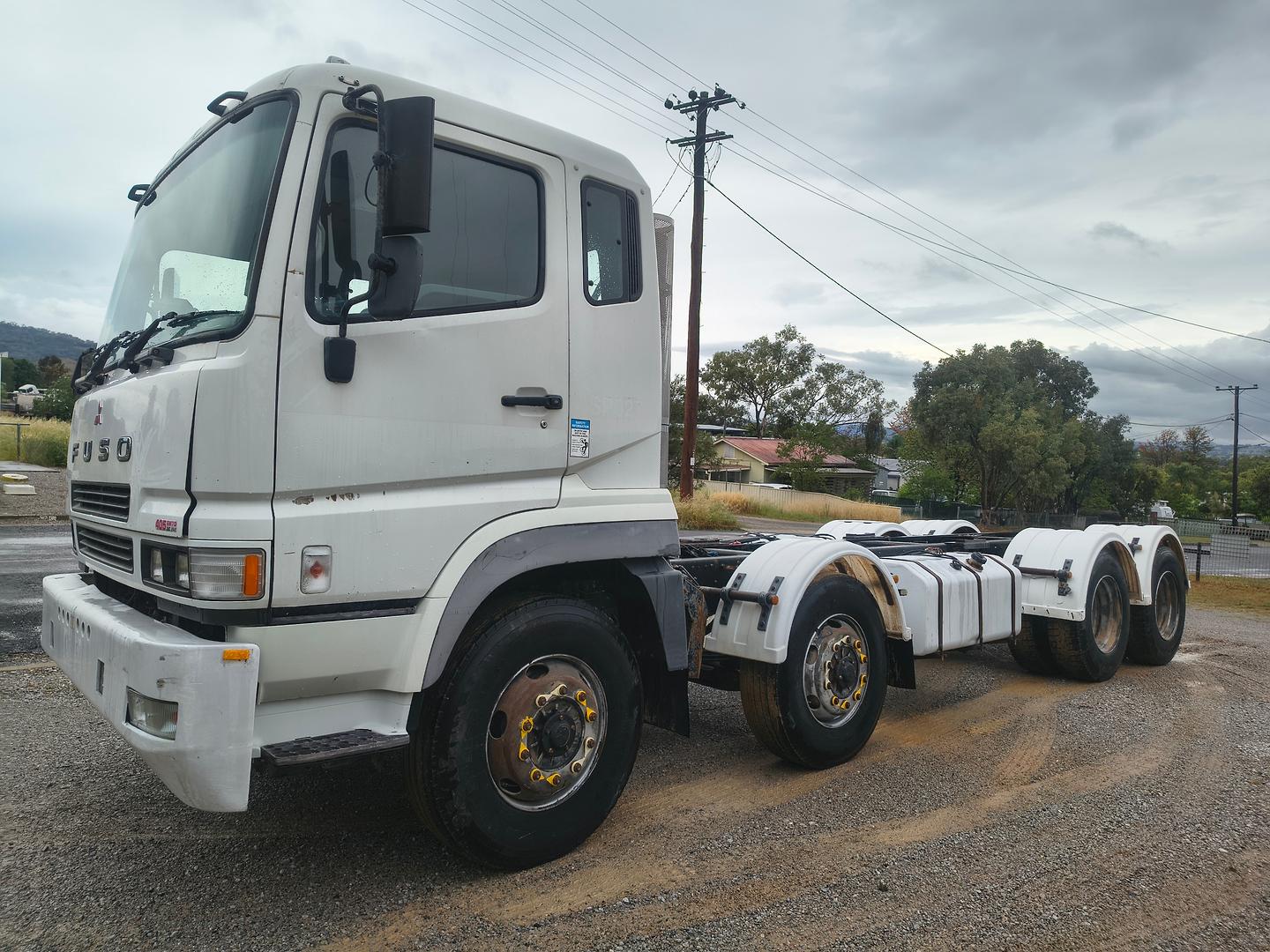 2007 MITSUBISHI FUSO FS FS 52J LWB 18 SP MANUAL C/CHAS