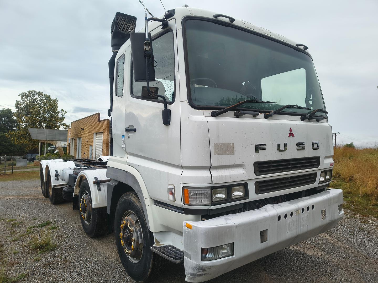 2007 MITSUBISHI FUSO FS FS 52J LWB 18 SP MANUAL C/CHAS