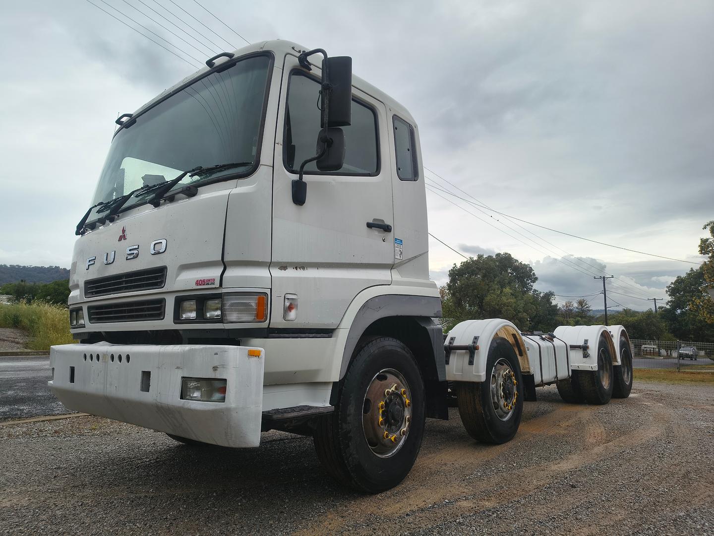 2007 MITSUBISHI FUSO FS FS 52J LWB 18 SP MANUAL C/CHAS