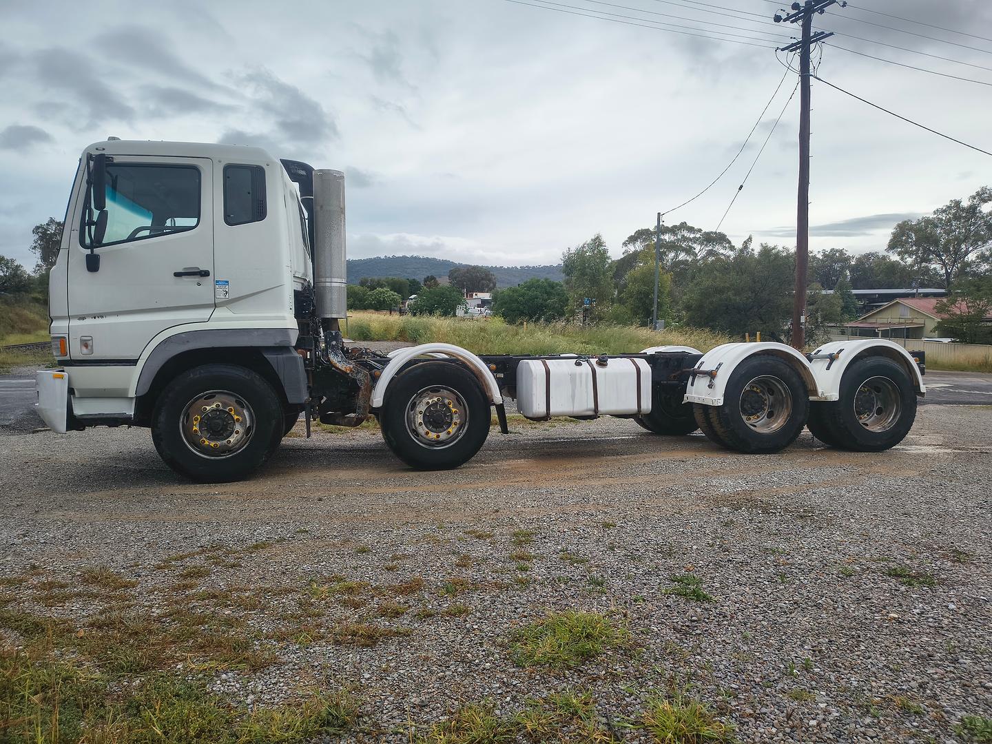 2007 MITSUBISHI FUSO FS FS 52J LWB 18 SP MANUAL C/CHAS