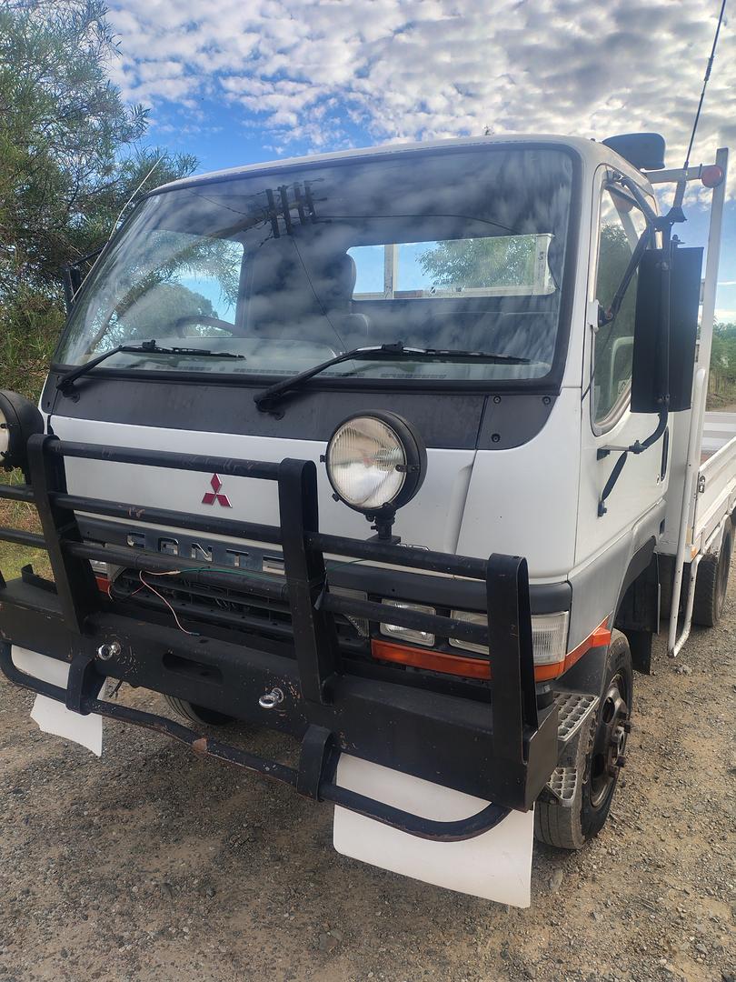 1996 MITSUBISHI CANTER W6 MWB (4x4) FG639 10 SP MANUAL C/CHAS