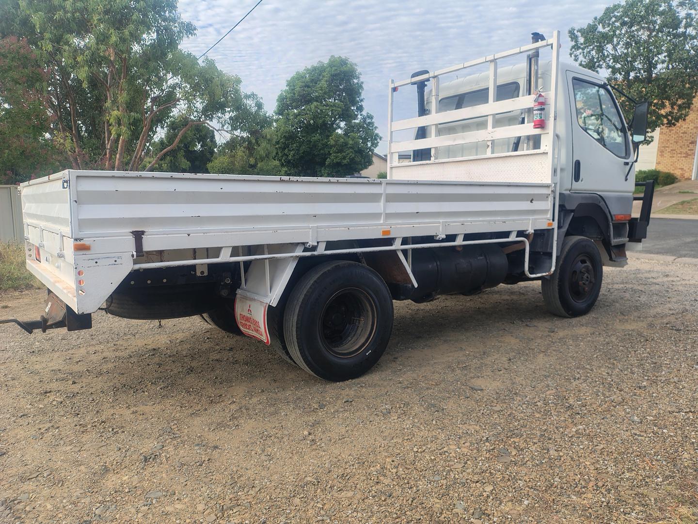 1996 MITSUBISHI CANTER W6 MWB (4x4) FG639 10 SP MANUAL C/CHAS