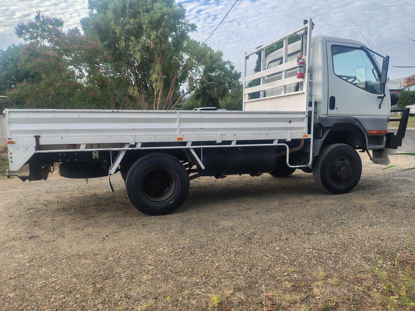 1996 MITSUBISHI CANTER W6 MWB (4x4) FG639 10 SP MANUAL C/CHAS