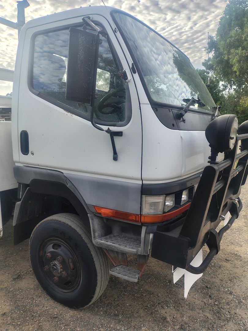 1996 MITSUBISHI CANTER W6 MWB (4x4) FG639 10 SP MANUAL C/CHAS