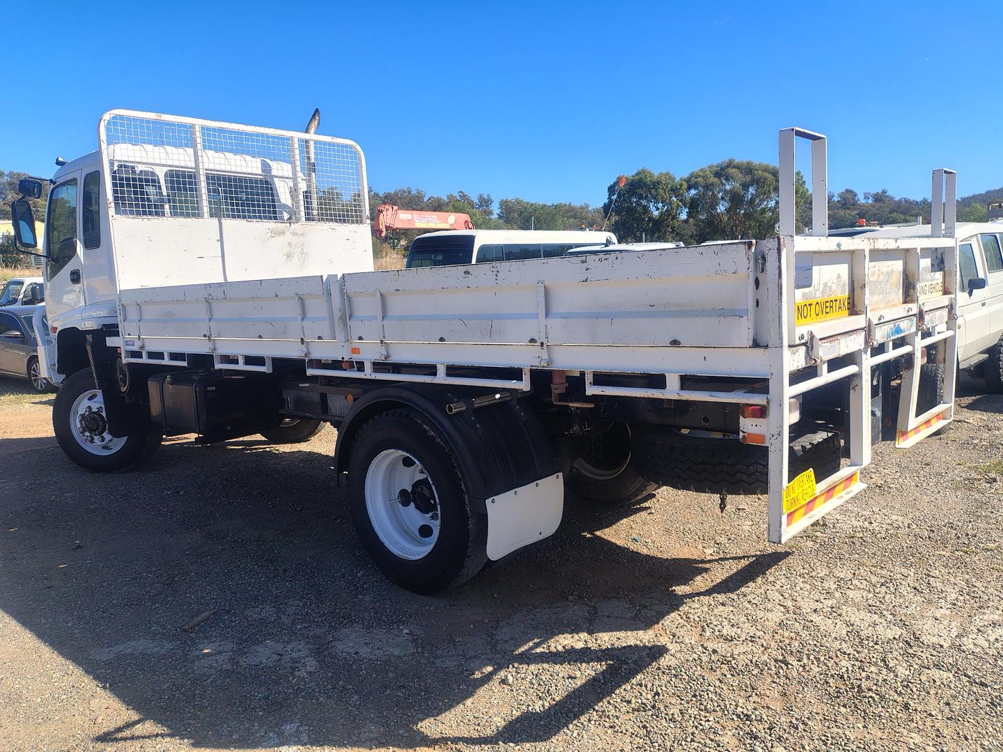 2007 ISUZU FTS FY 750 (4x4) 7 SP MANUAL + O/DRIVE C/CHAS