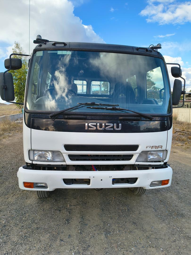 2007 ISUZU FRR F3 550 CREW 6 SP MANUAL C/CHAS
