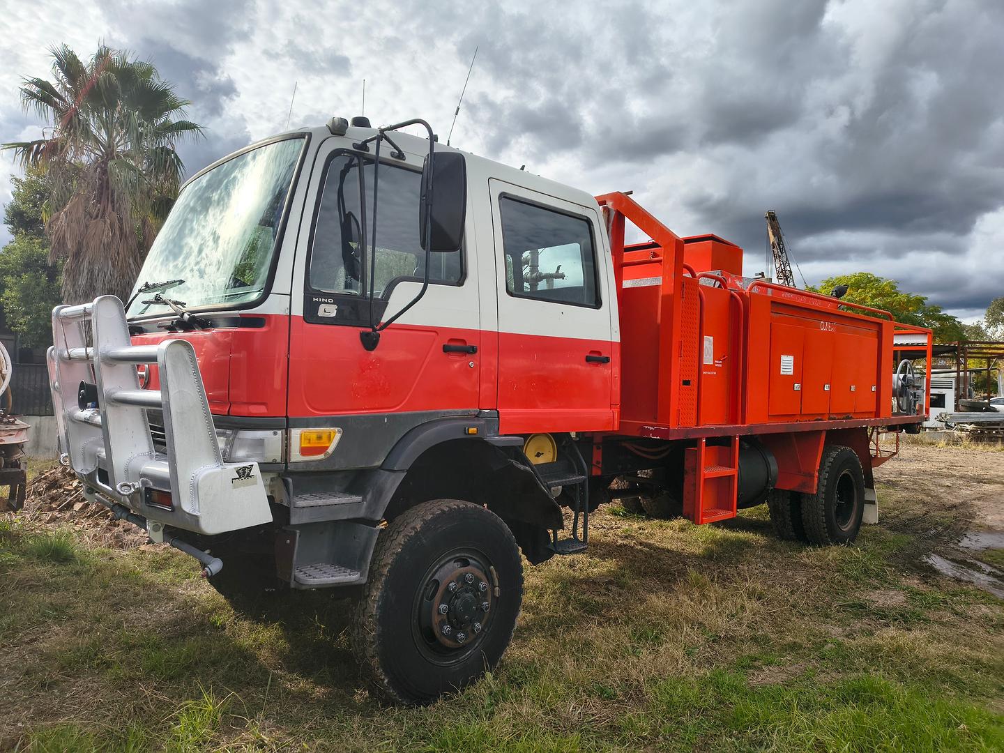 2002 HINO RANGER 6 MEDIUM 6 SP MANUAL C/CHAS
