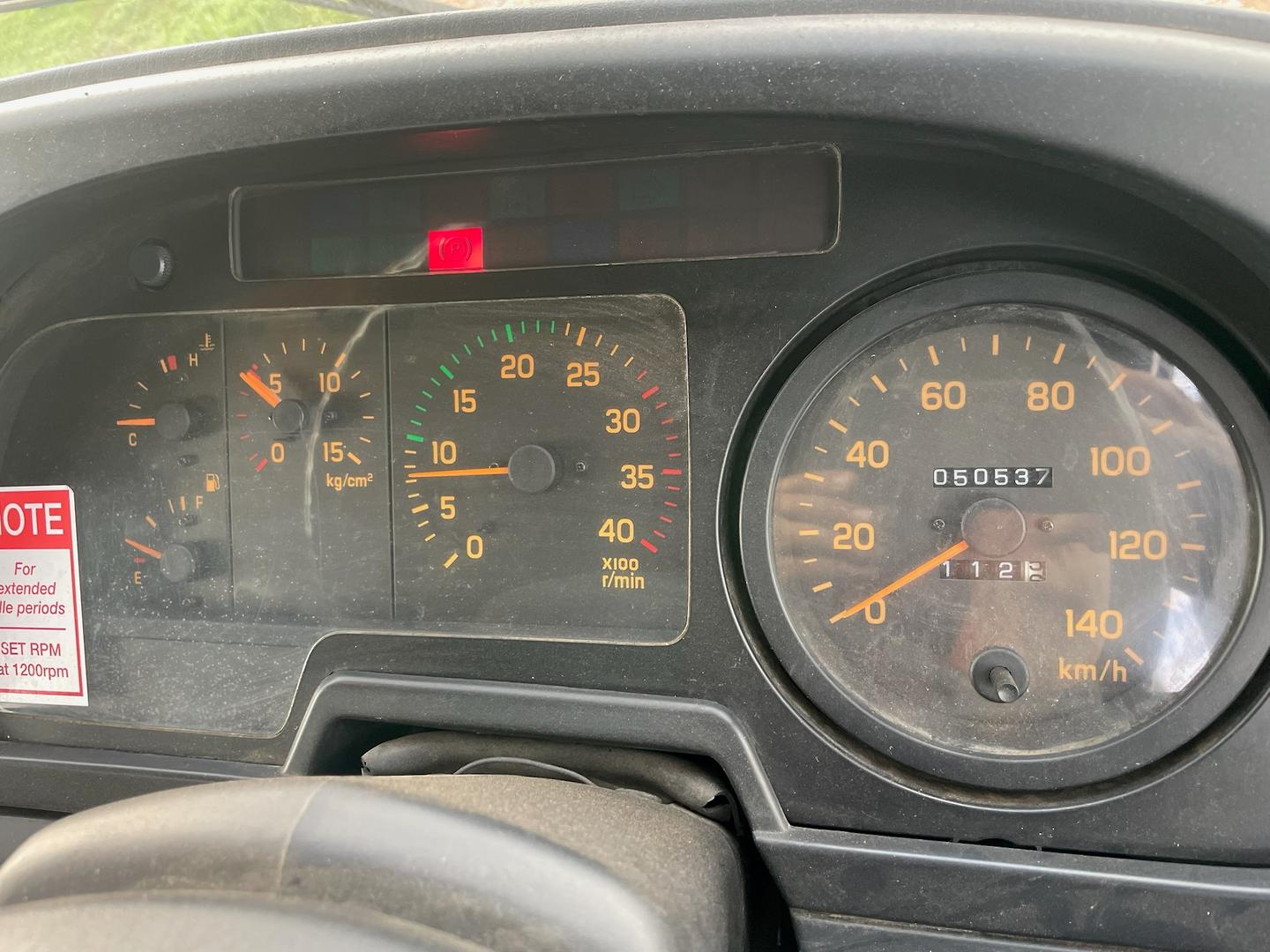 1999 ISUZU FTS 750 (4x4) 6 SP MANUAL CREW C/CHAS