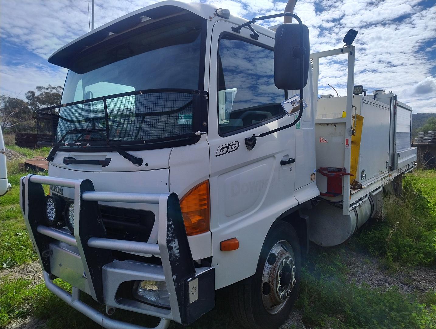 2007 HINO RANGER PRO GD1J 7 ACE MEDIUM 6 SP MANUAL C/CHAS