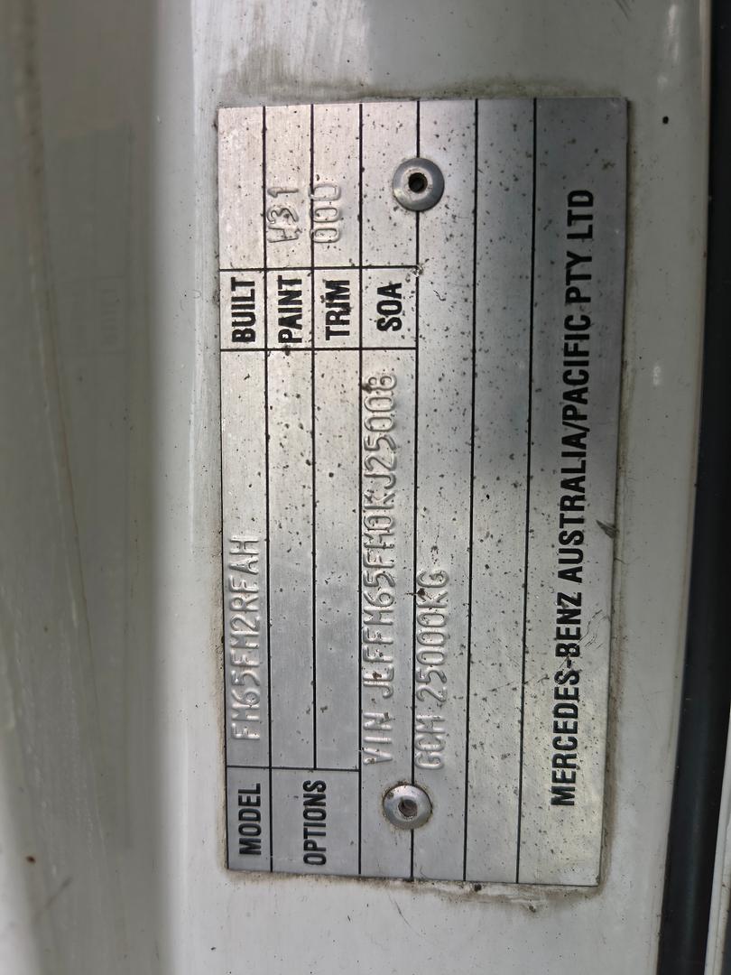 2016 MITSUBISHI FUSO FIGHTER FM65F 1627 XLWB 6 SP MANUAL C/CHAS