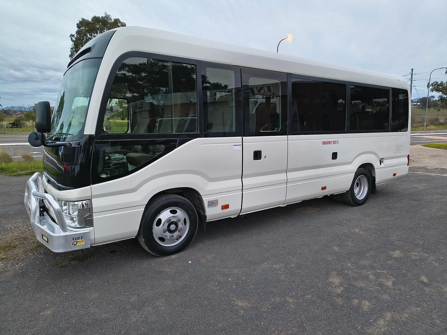 2018 TOYOTA COASTER XZB70R MY17 DELUXE (LWB) 4 SP AUTOMATIC BUS