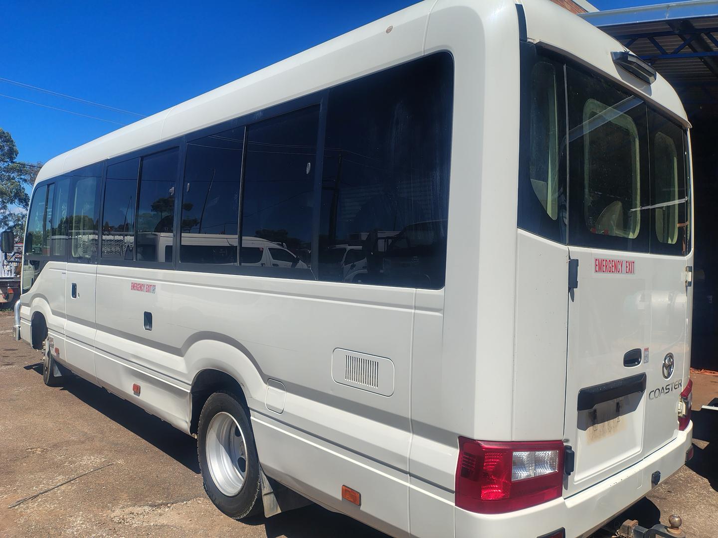 2018 TOYOTA COASTER XZB70R MY17 DELUXE (LWB) 4 SP AUTOMATIC BUS