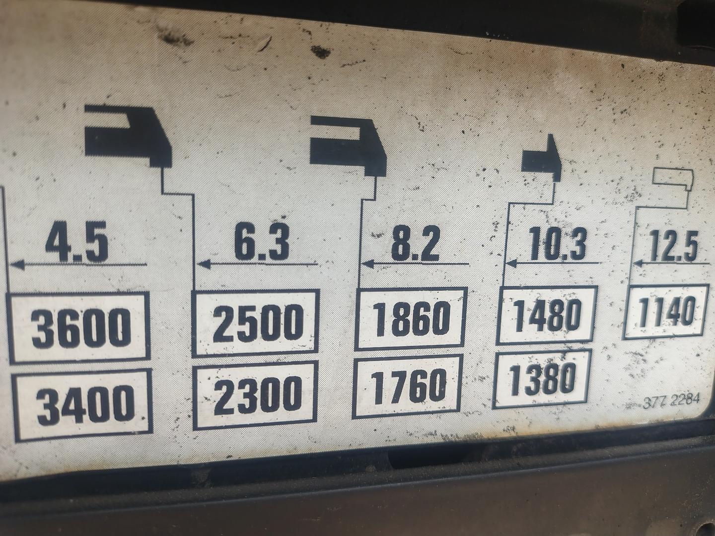 2006 ISUZU FVZ 1400 9 SP MANUAL C/CHAS TRAY