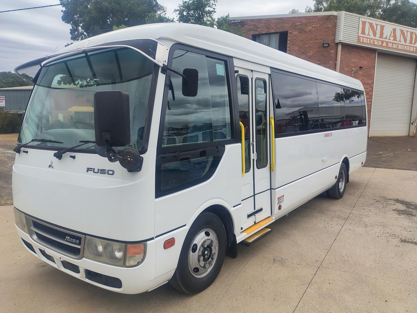 2014 MITSUBISHI FUSO ROSA BE64D BASE 6 SP AUTOMATIC BUS