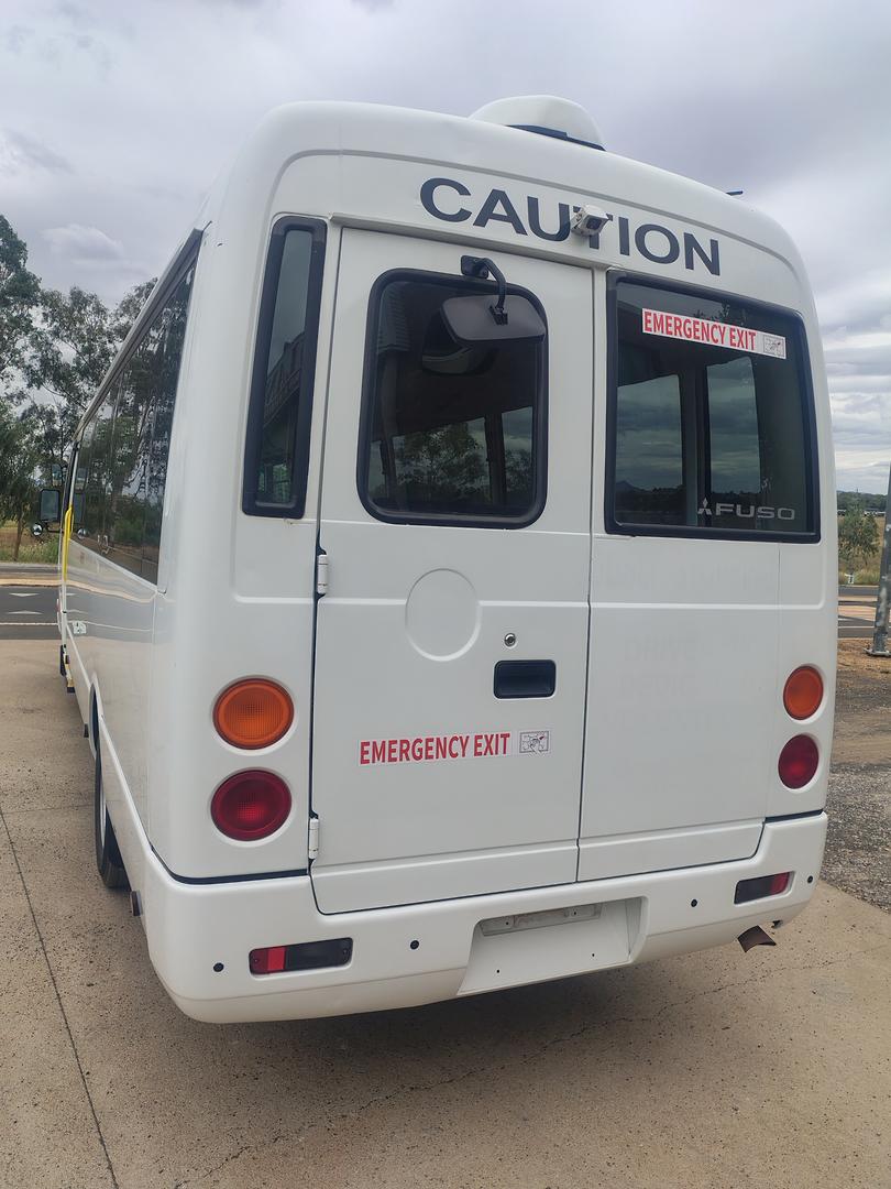 2014 MITSUBISHI FUSO ROSA BE64D BASE 6 SP AUTOMATIC BUS