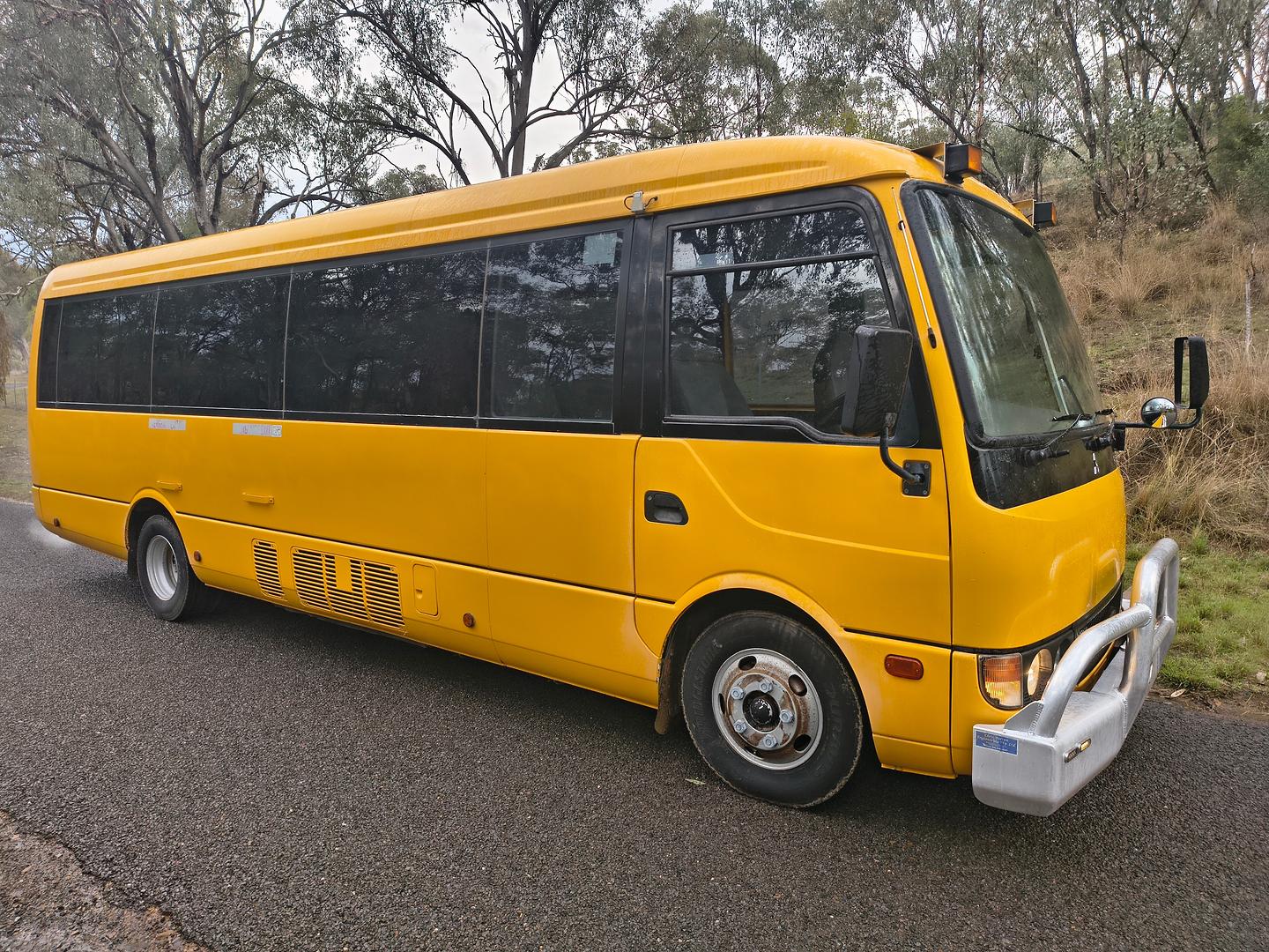 2014 MITSUBISHI FUSO ROSA BE64D DELUXE 6 SP MANUAL BUS