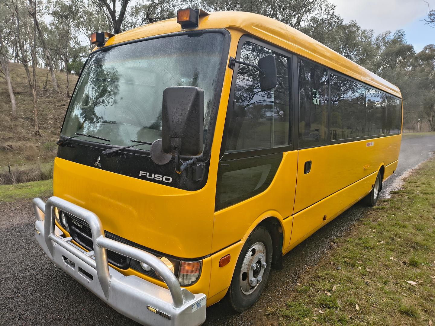 2014 MITSUBISHI FUSO ROSA BE64D DELUXE 6 SP MANUAL BUS