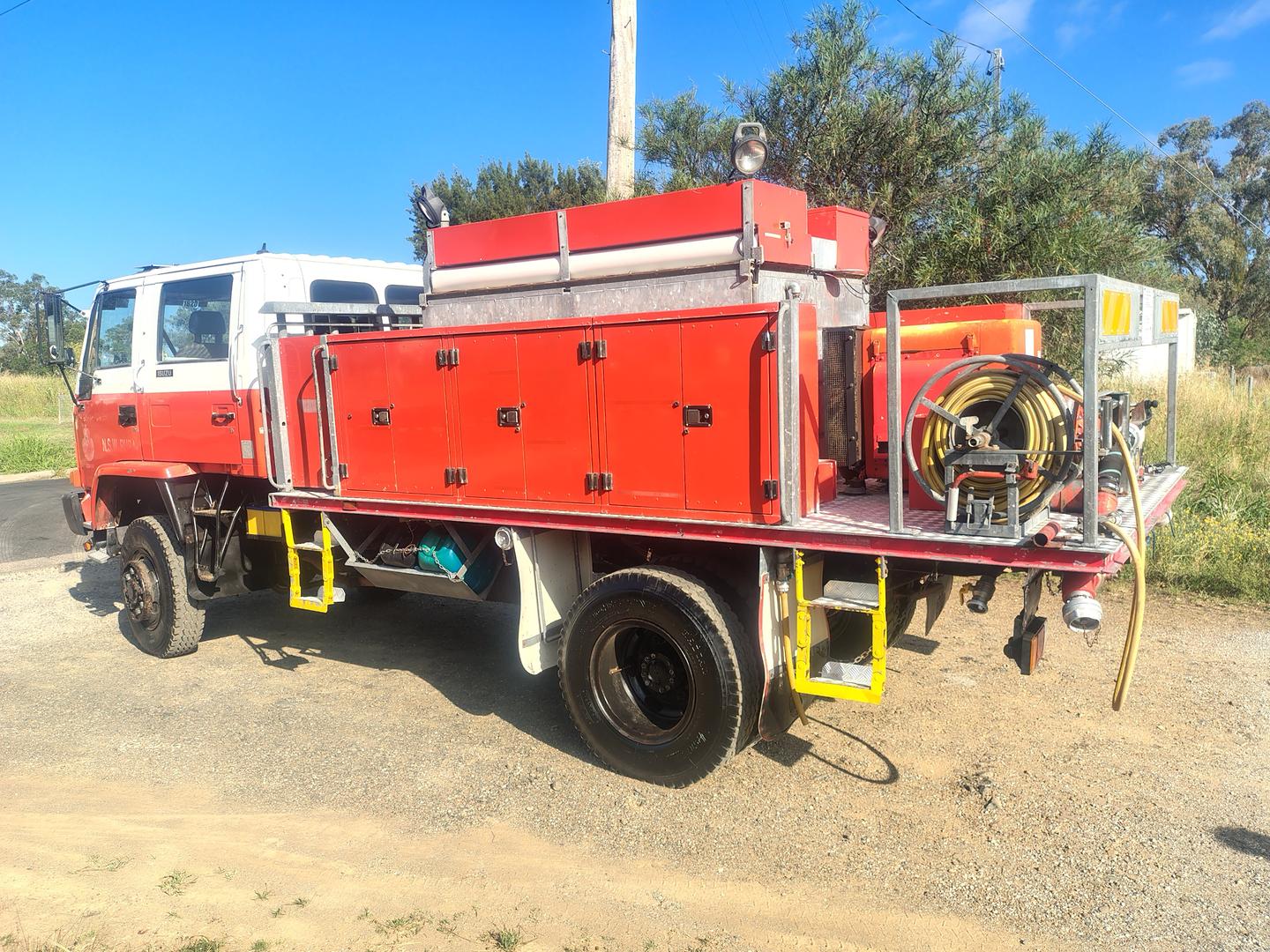 1995 ISUZU FTS 700 FIRE TRUCK