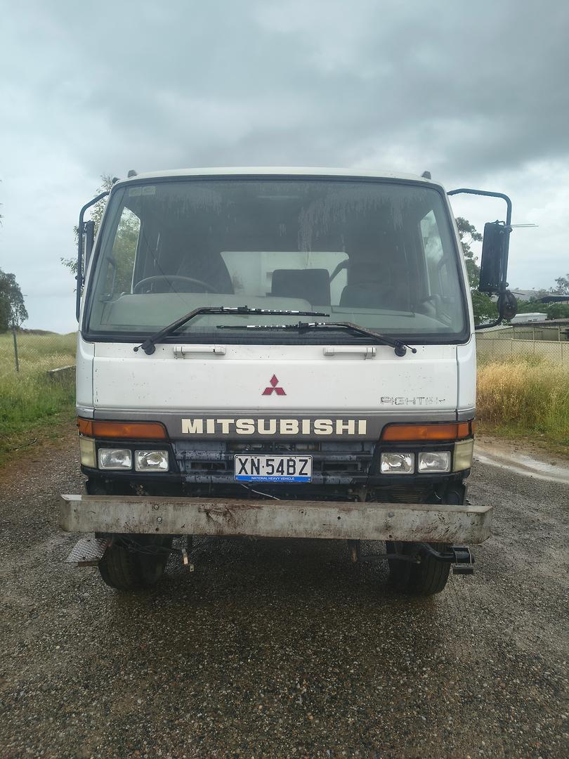 1999 MITSUBISHI FIGHTER FK FK600 5 SP MANUAL TIPPER