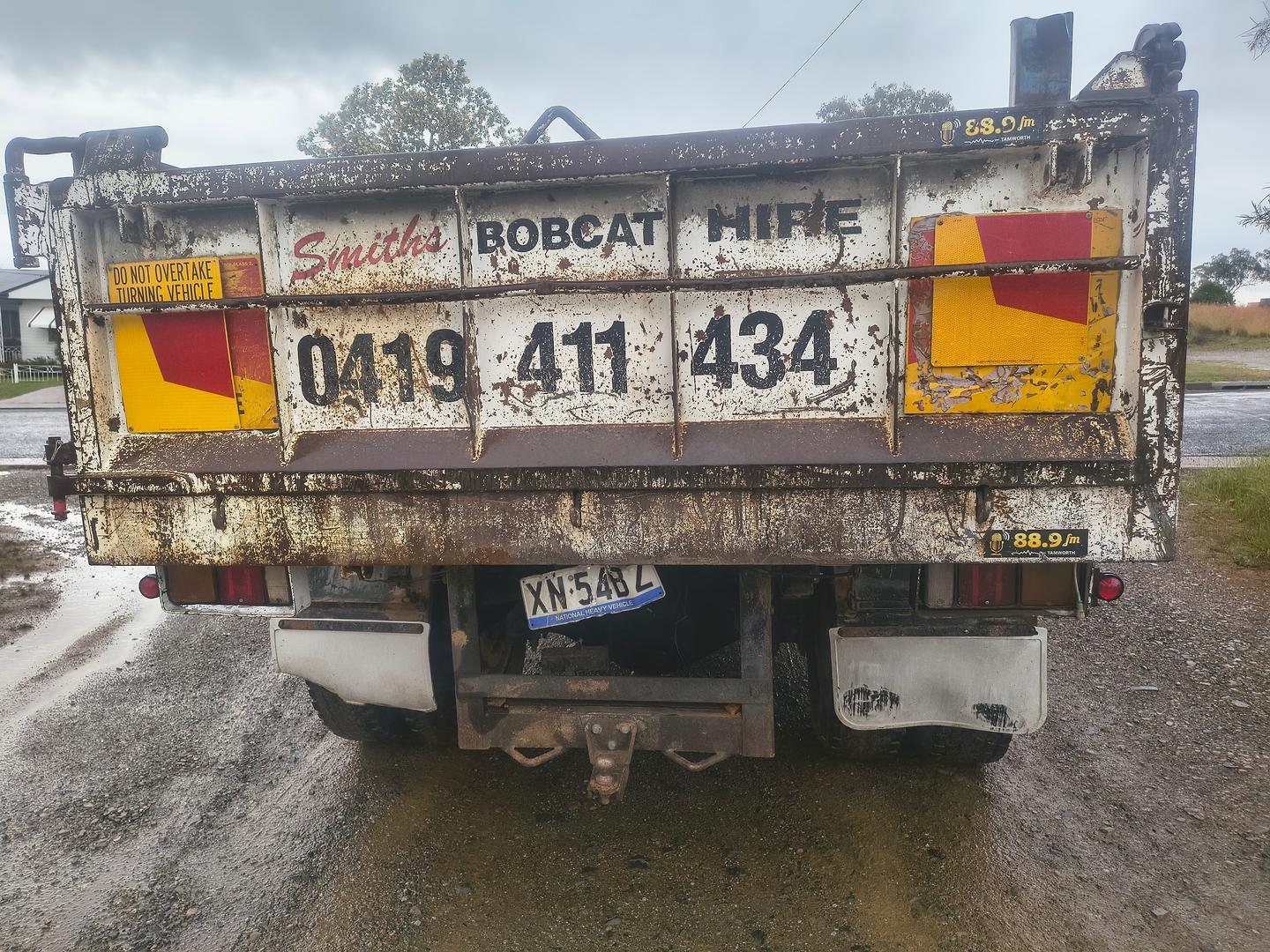 1999 MITSUBISHI FIGHTER FK FK600 5 SP MANUAL TIPPER