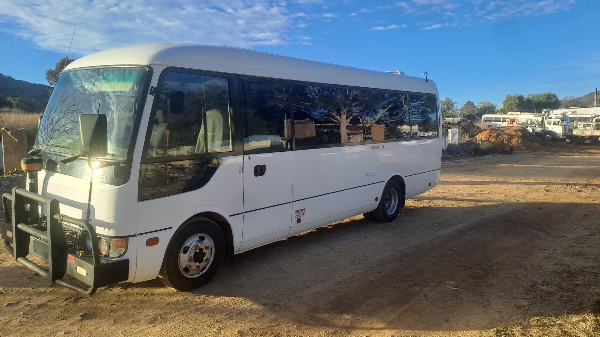 2013 MITSUBISHI FUSO ROSA BE64D DELUXE 6 SP AUTOMATIC BUS