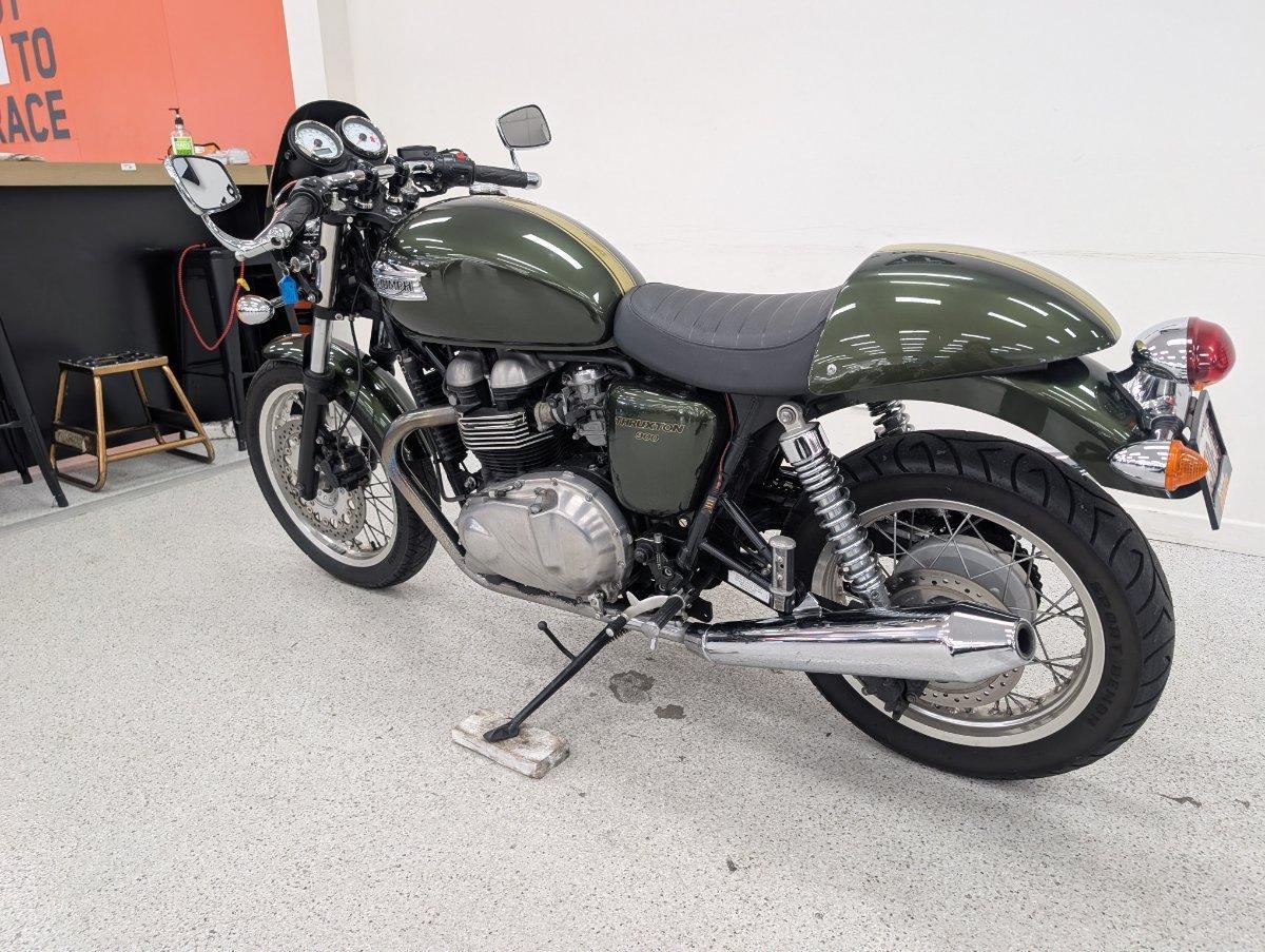 2013 TRIUMPH THRUXTON 900 ROAD