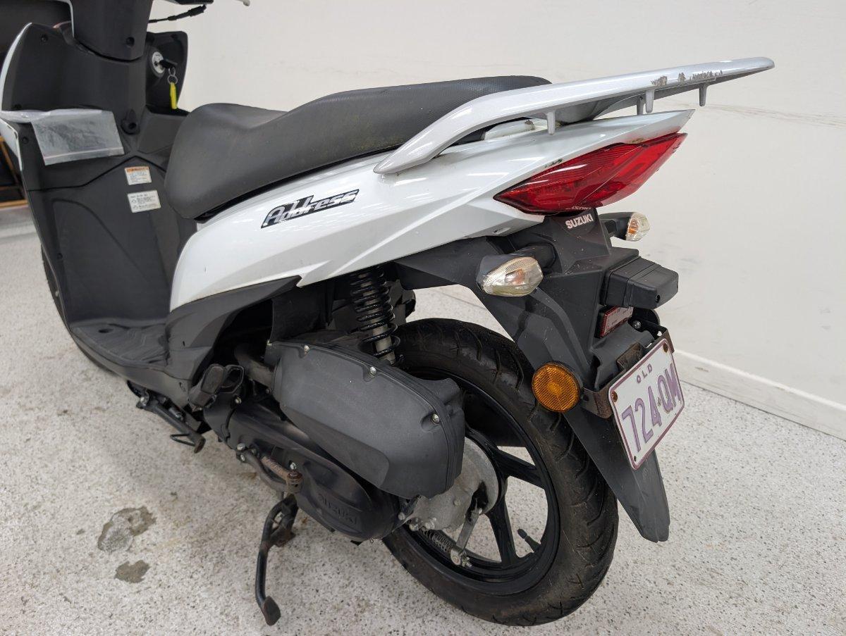 2017 SUZUKI ADDRESS (UK110) SCOOTER