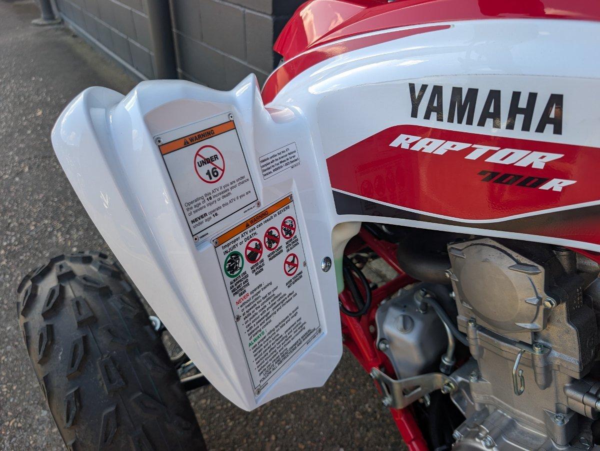 2026 YAMAHA YFM700R RAPTOR 700 SE ATV