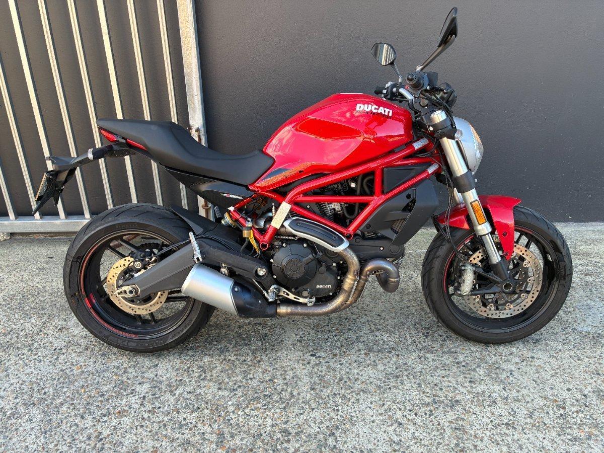 2021 DUCATI MONSTER 659 (RED) ROAD