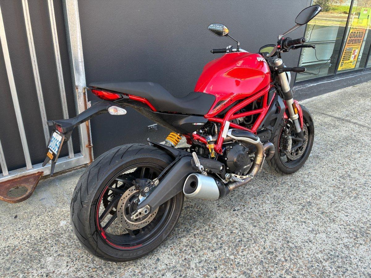 2021 DUCATI MONSTER 659 (RED) ROAD