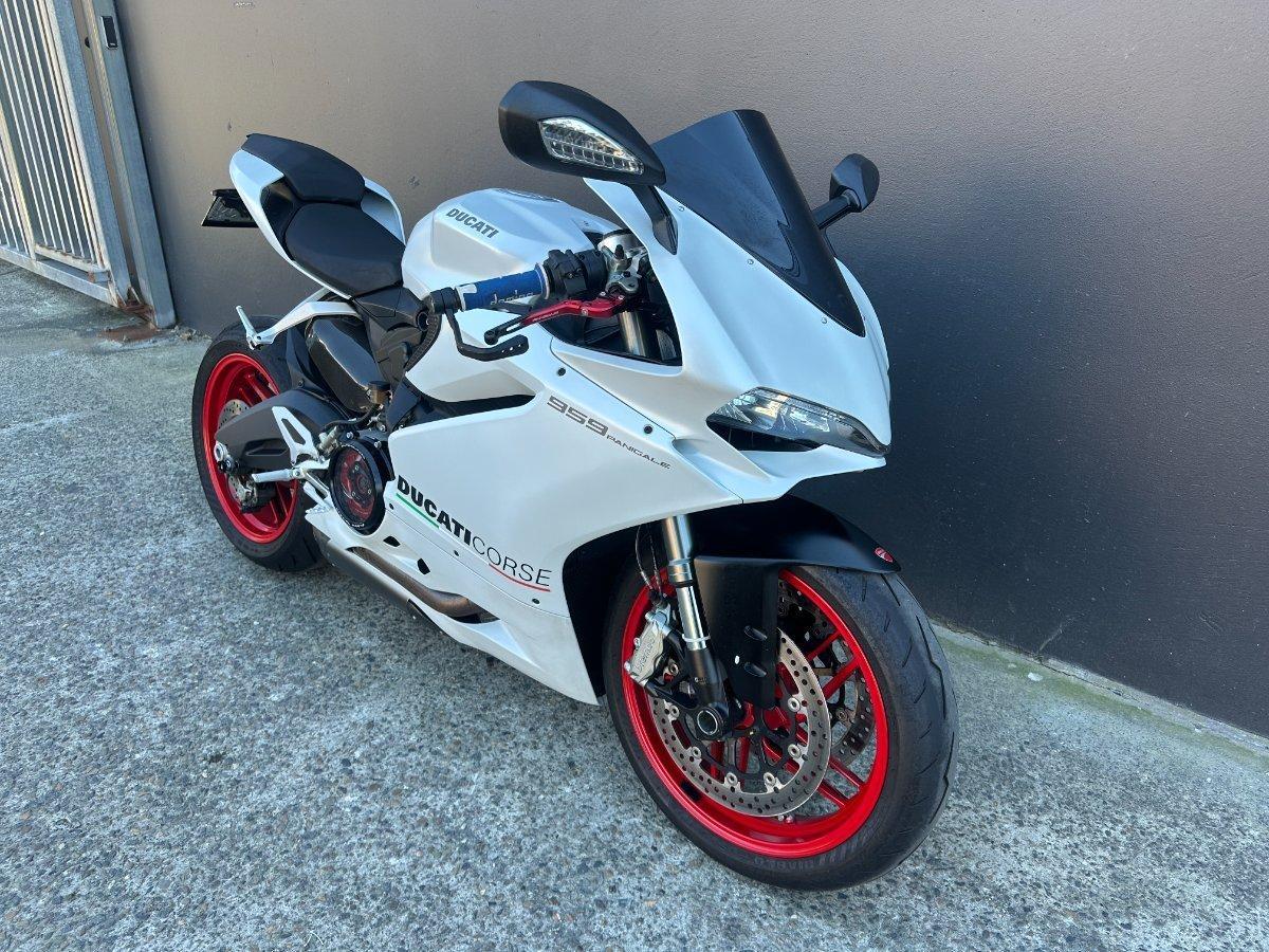2016 DUCATI 959 PANIGALE (WHITE) SPORTS