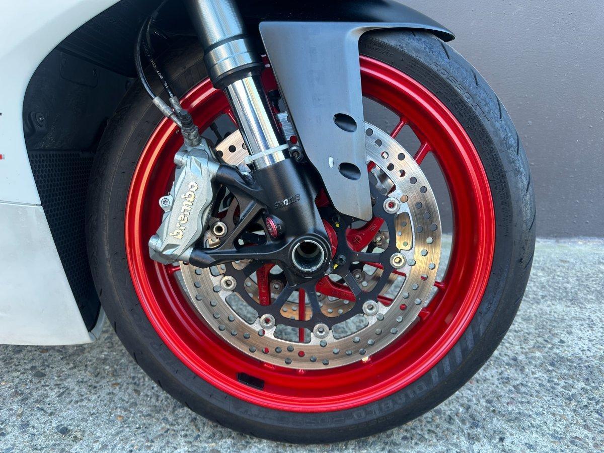 2016 DUCATI 959 PANIGALE (WHITE) SPORTS