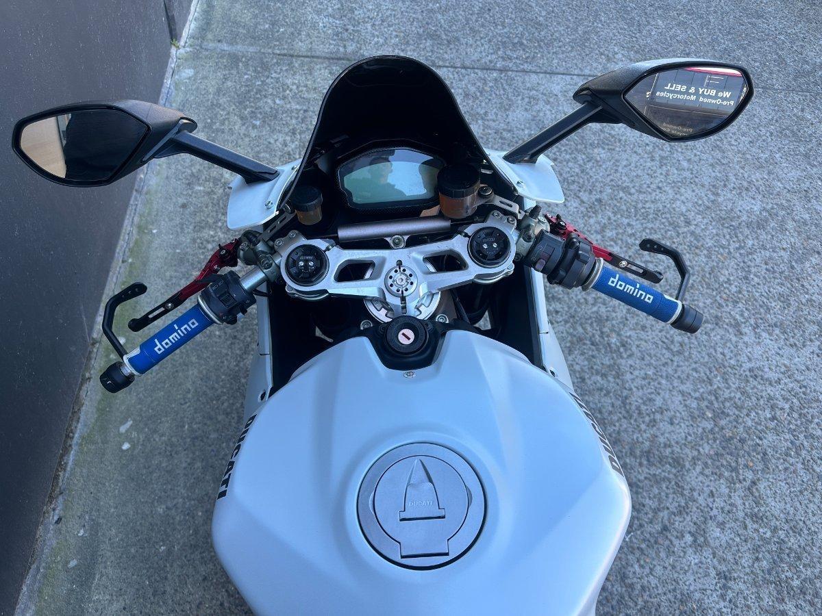 2016 DUCATI 959 PANIGALE (WHITE) SPORTS