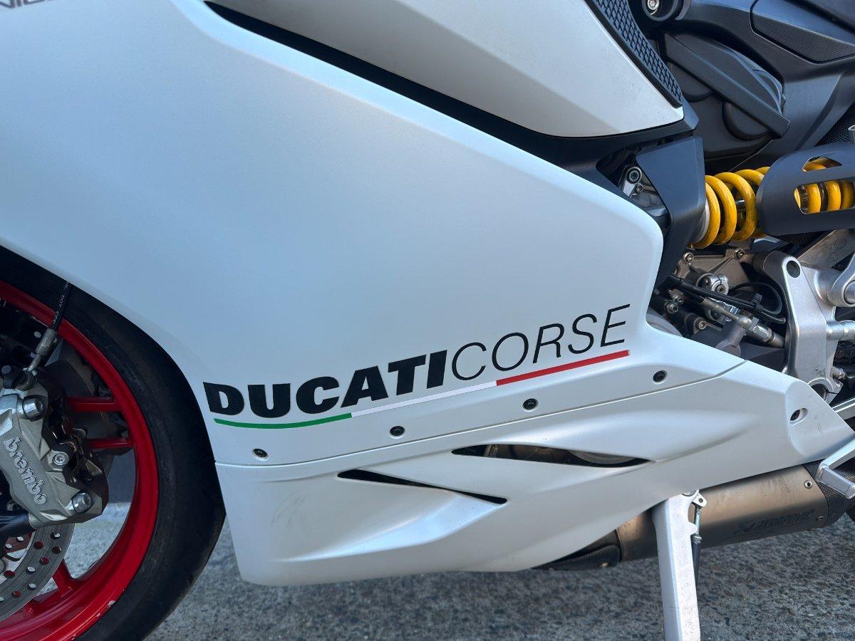 2016 DUCATI 959 PANIGALE (WHITE) SPORTS