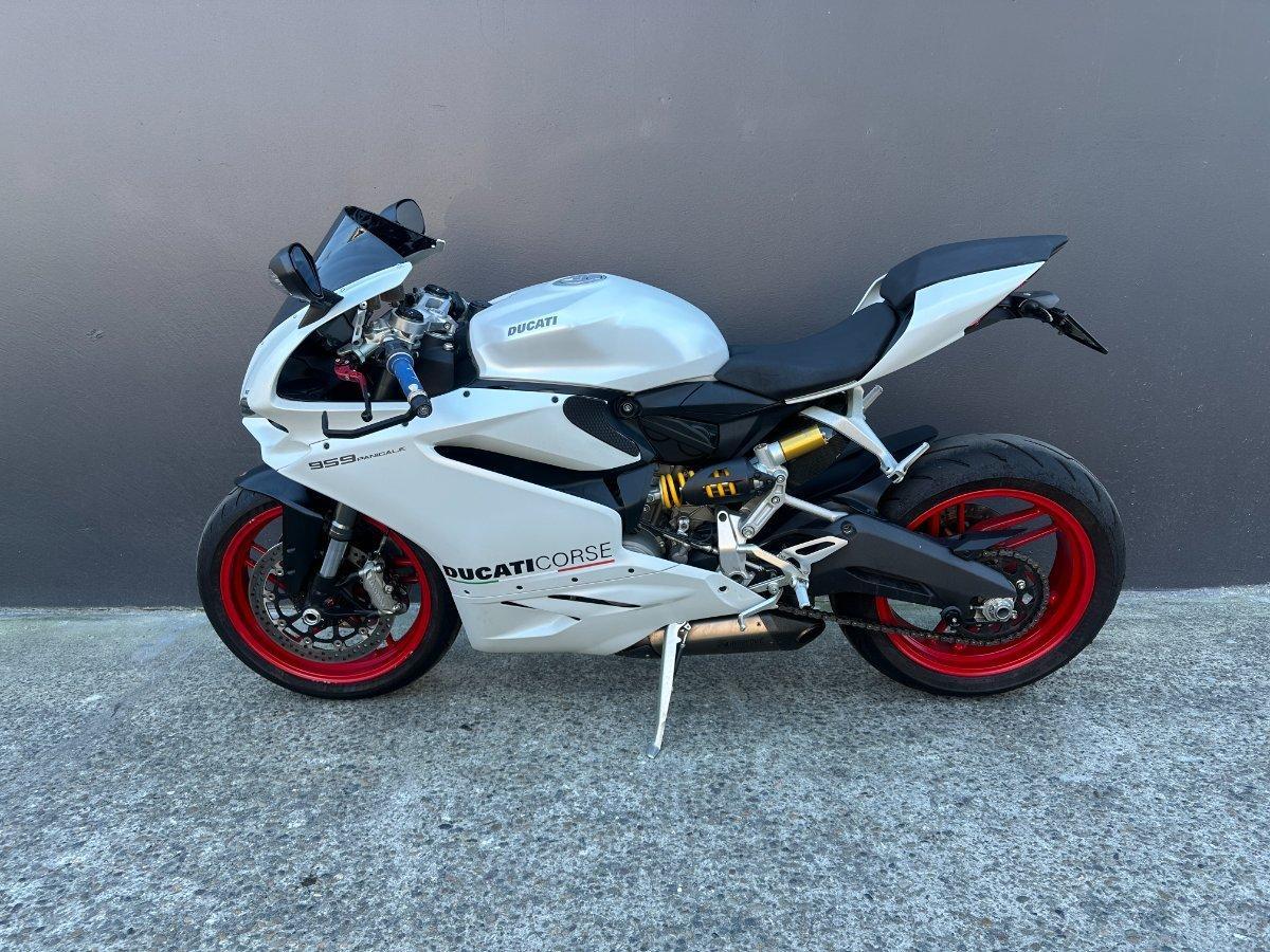 2016 DUCATI 959 PANIGALE (WHITE) SPORTS