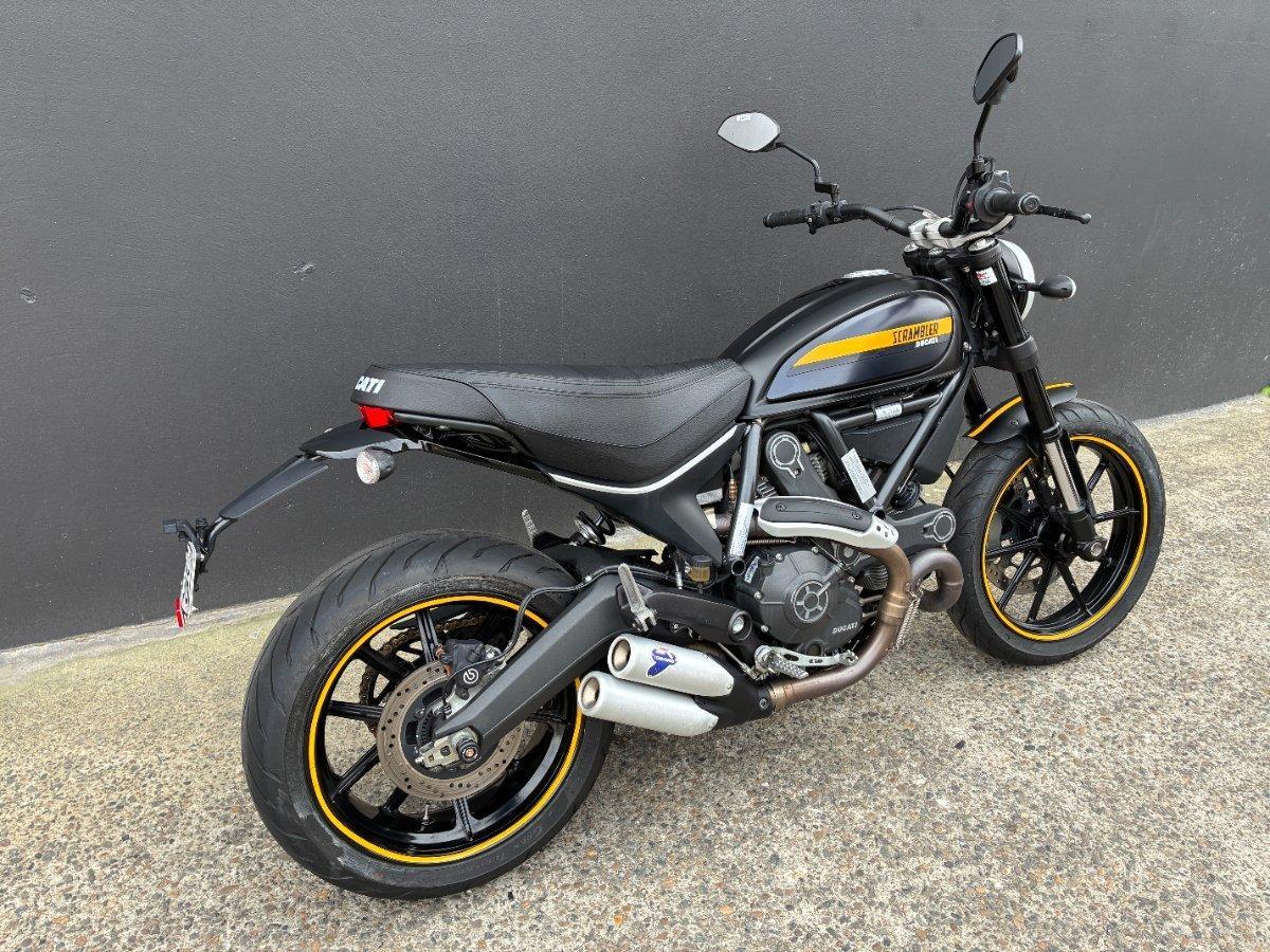 2016 DUCATI SCRAMBLER FULL THROTTLE SPORTS