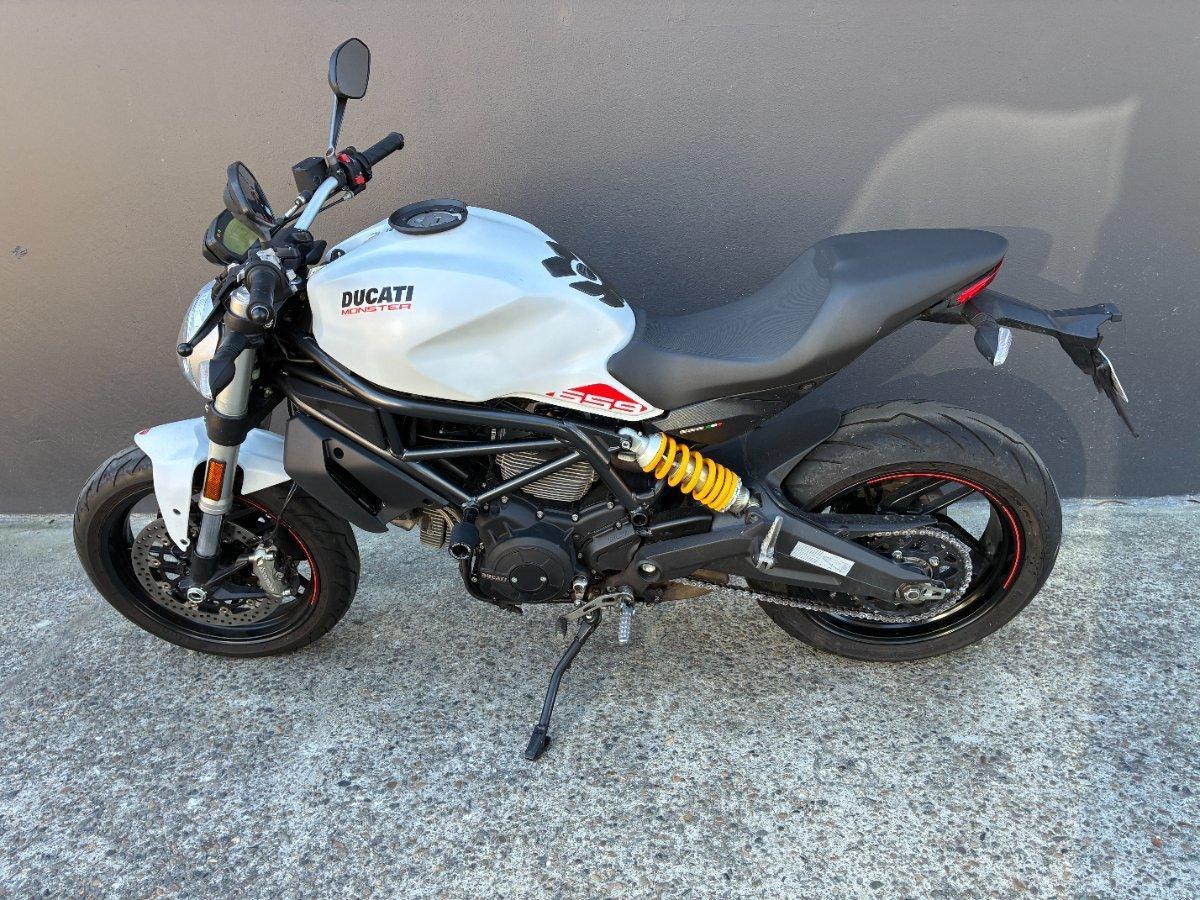 2021 DUCATI MONSTER 659 (WHITE) ROAD