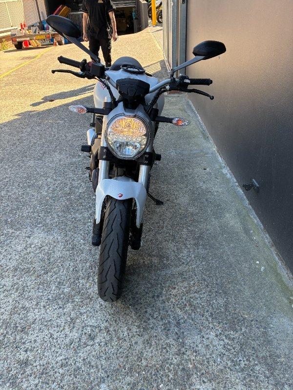 2021 DUCATI MONSTER 659 (WHITE) ROAD