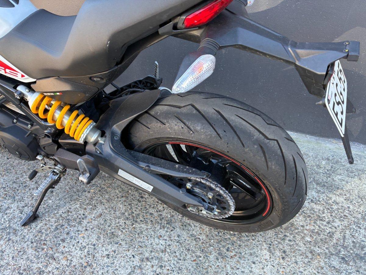 2021 DUCATI MONSTER 659 (WHITE) ROAD