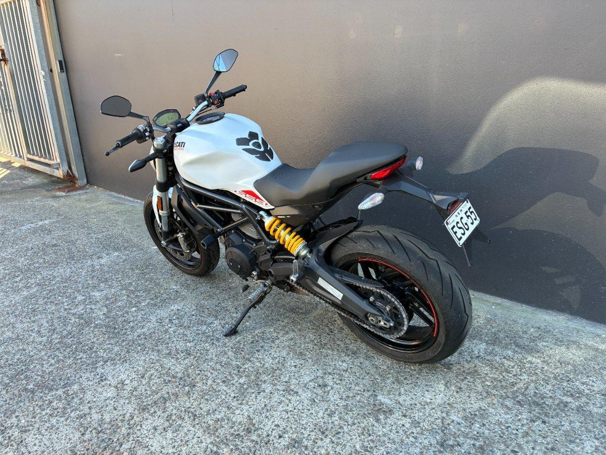 2021 DUCATI MONSTER 659 (WHITE) ROAD