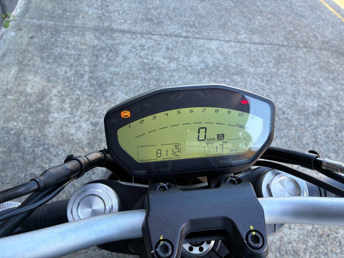 2021 DUCATI MONSTER 659 (WHITE) ROAD