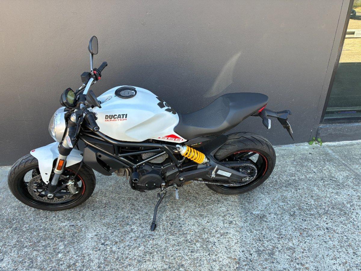 2021 DUCATI MONSTER 659 (WHITE) ROAD