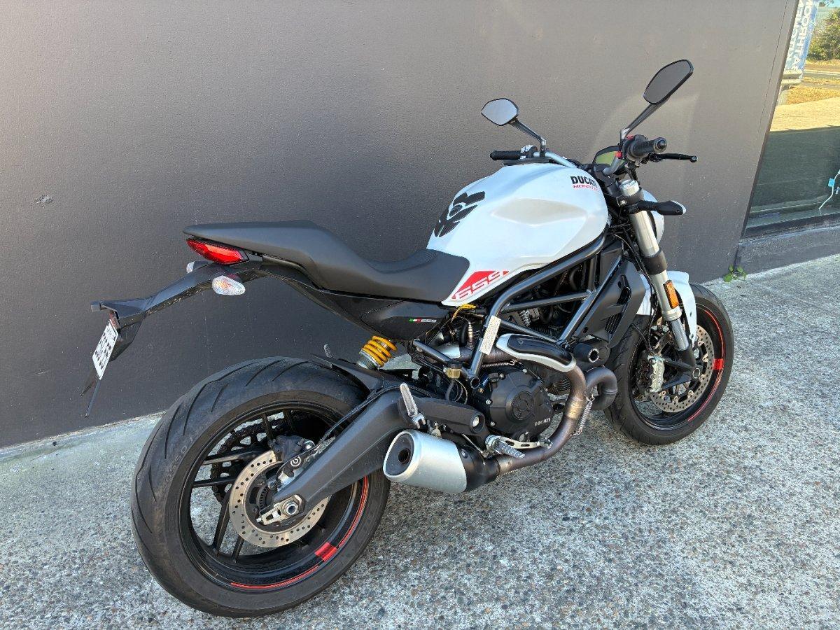 2021 DUCATI MONSTER 659 (WHITE) ROAD