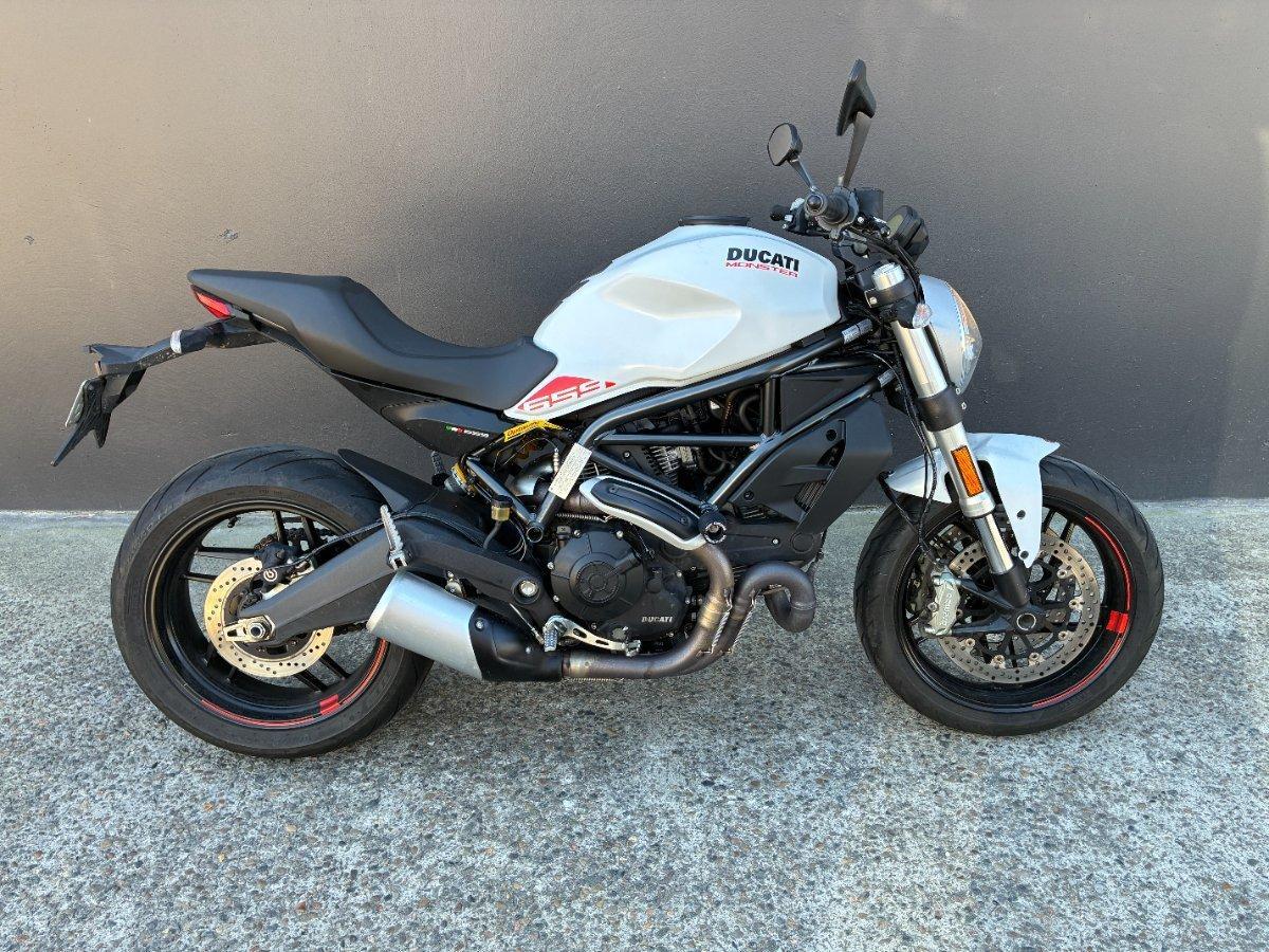 2021 DUCATI MONSTER 659 (WHITE) ROAD