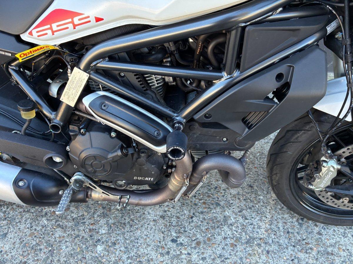 2021 DUCATI MONSTER 659 (WHITE) ROAD