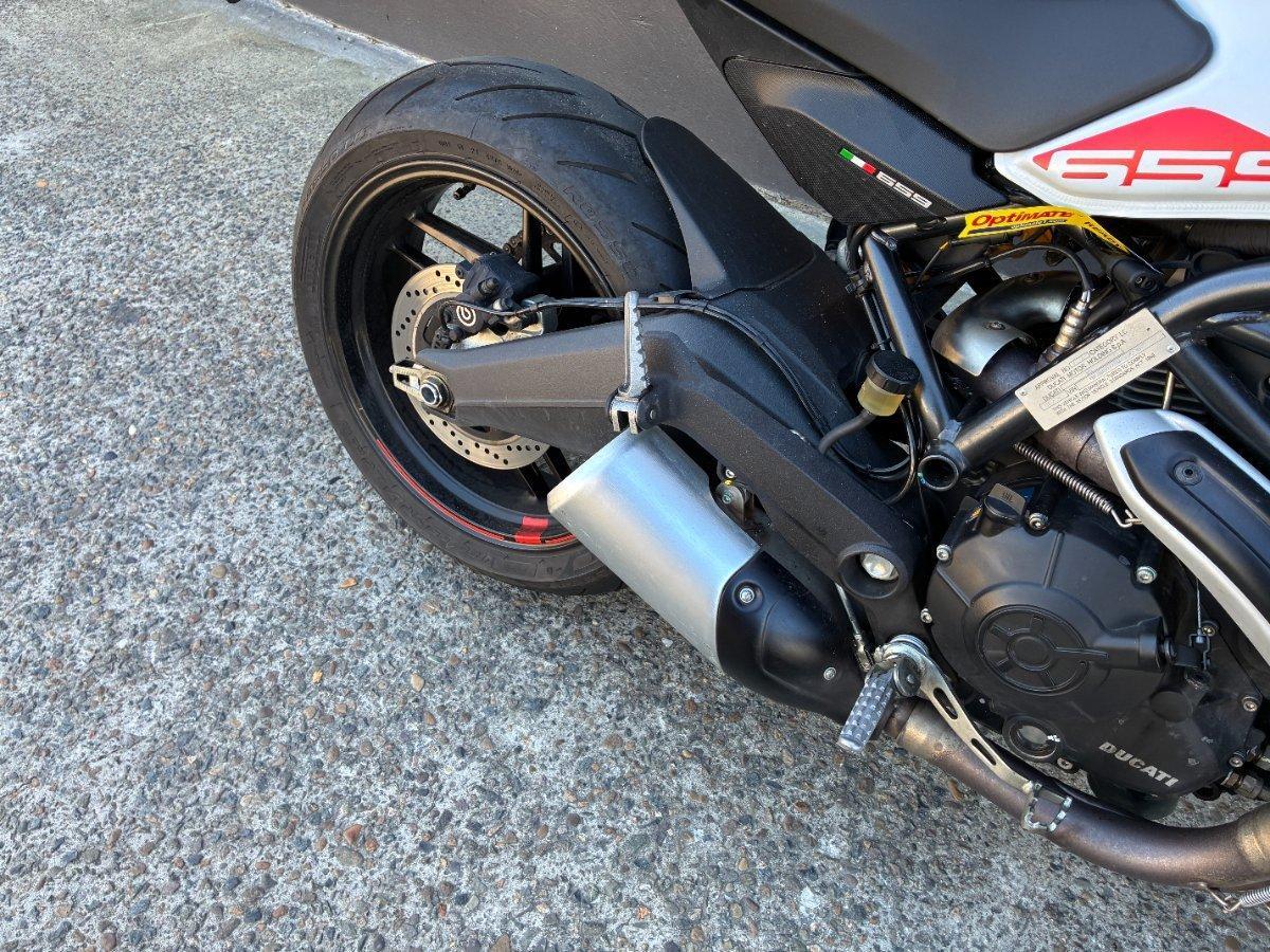 2021 DUCATI MONSTER 659 (WHITE) ROAD